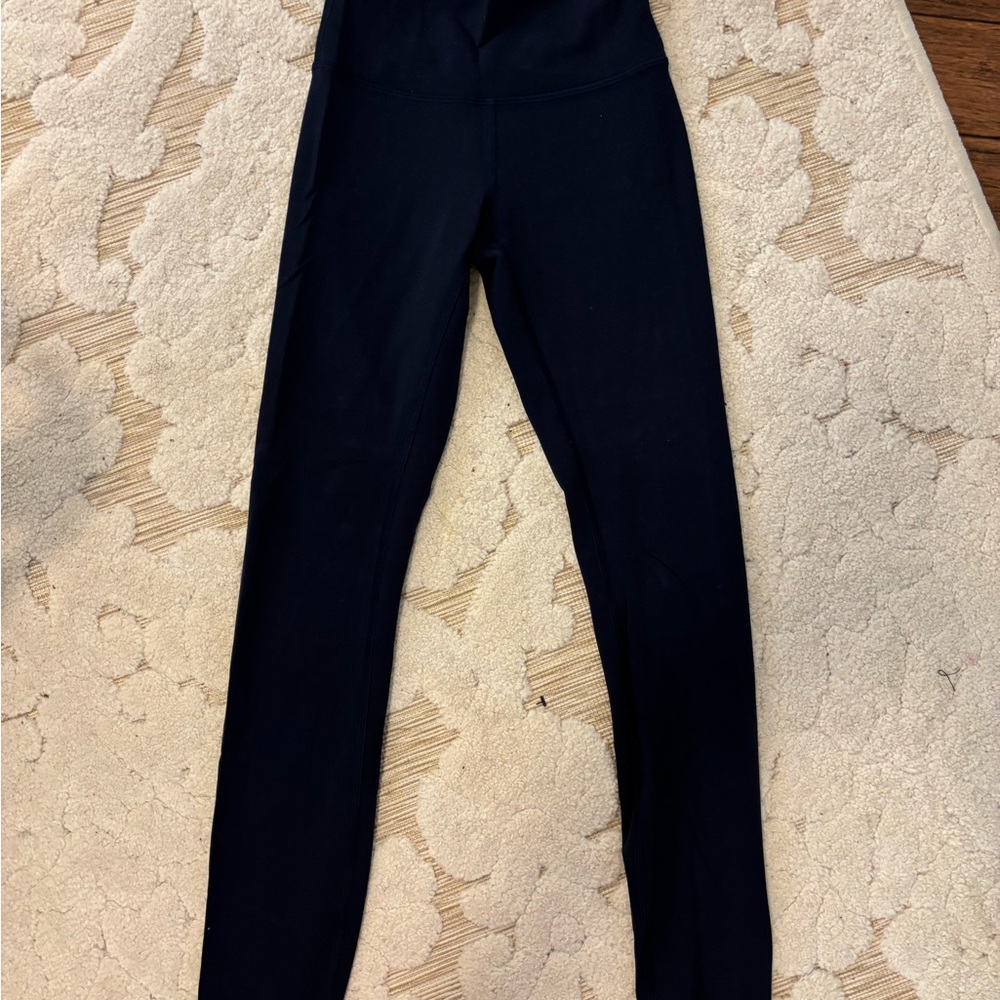 lululemon athletica navy wonder under leggings